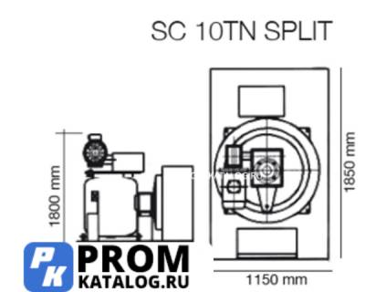 Льдогенератор Ice Tech SC10TN SPLIT