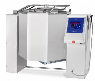 Котел пищеварочный опрокидывающийся Abat КПЭМ-350-ОМП с миксером