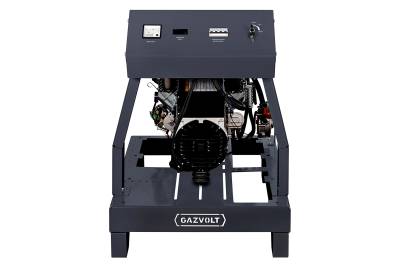 Газовый генератор Gazvolt Pro 15000 Neva (уличное исполнение в шумо-виброзащитном кожухе) 