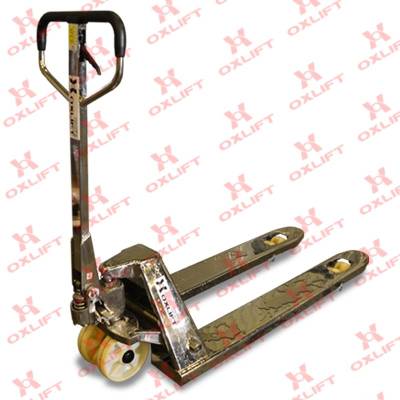 Гидравлическая тележка из нержавеющей стали OX20-Steel OXLIFT 2000 кг 